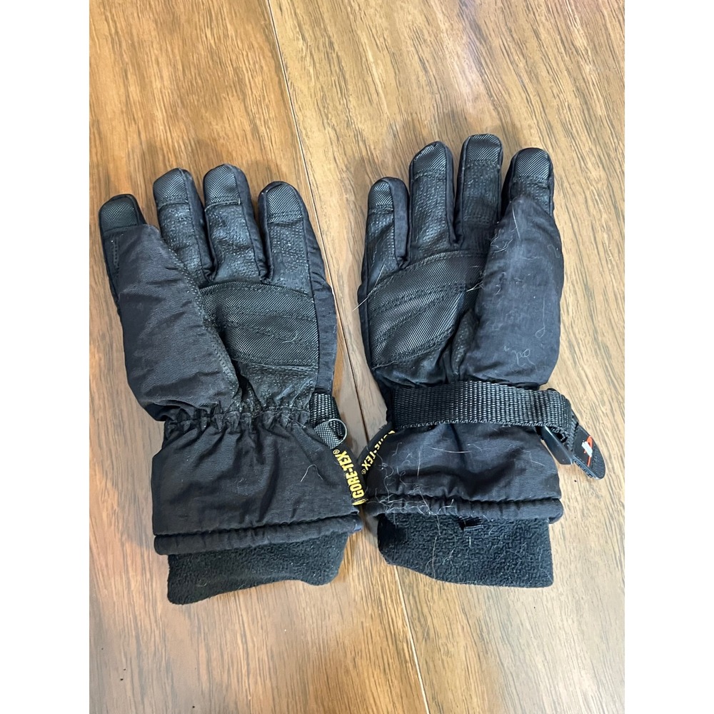 Hotfingers Gore-Tex Gloves Youth Medium Black Winter Ski Snow Insulated Gorpcore